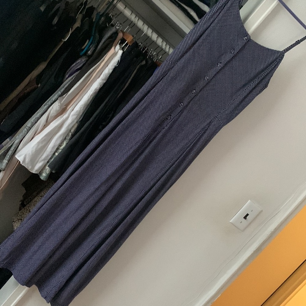 Ines de la Fressange Maxi Polka Dot Dress